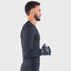 Camisa Poker Goleiro Térmica Skin com Espuma Block Masculino - Foto 3
