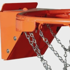 Rede de Ferro Basquete Wilson NBA - Foto 2