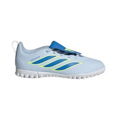 Chuteiras Society com Cadarços Elásticos e Língua Dobrável Adulto adidas Predator Club - Foto 1