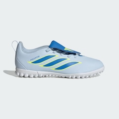Chuteiras Society com Cadarços Elásticos e Língua Dobrável Adulto adidas Predator Club - Foto 2
