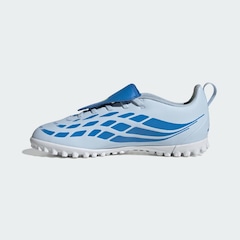 Chuteiras Society com Cadarços Elásticos e Língua Dobrável Adulto adidas Predator Club - Foto 3