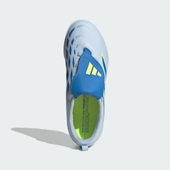Chuteiras Society com Cadarços Elásticos e Língua Dobrável Adulto adidas Predator Club - Foto 4