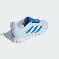 Chuteiras Society com Cadarços Elásticos e Língua Dobrável Adulto adidas Predator Club - Foto 7