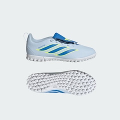 Chuteiras Society com Cadarços Elásticos e Língua Dobrável Adulto adidas Predator Club - Foto 9