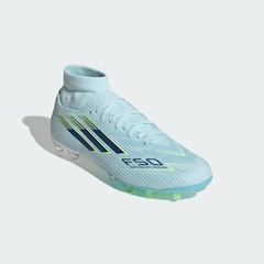 Chuteira de Campo Adulto adidas F50 Sparkfusion League Cano Alto - Foto 6
