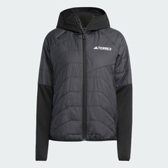 Jaqueta Capuz Híbrida Isolamento Terrex Multi CLIMAWARM adidas Feminina - Foto 2