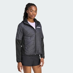 Jaqueta Capuz Híbrida Isolamento Terrex Multi CLIMAWARM adidas Feminina - Foto 4