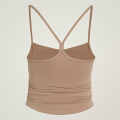 Top Cropped adidas by Stella McCartney Studio Spaghetti Feminino - Foto 3