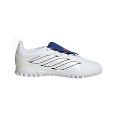 Chuteira Society com Cadarços Elásticos e Língua Dobrável Adulto adidas Predator Club - Foto 1