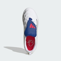 Chuteira Society com Cadarços Elásticos e Língua Dobrável Adulto adidas Predator Club - Foto 4
