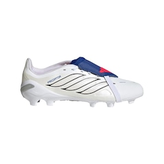 Chuteira de Campo de Língua Dobrável Infantil adidas Predator League - Foto 1