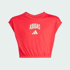 Camiseta Infantil Adidas Seasonals Collegiate Typography - Foto 2