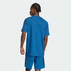 Camiseta adidas Climacool Sereno Três Listras Masculina - Foto 3