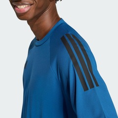 Camiseta adidas Climacool Sereno Três Listras Masculina - Foto 6