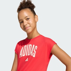Vestido Infantil Adidas Seasonals Collegiate Typography - Foto 5