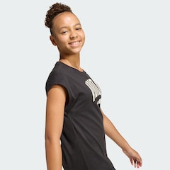 Vestido Infantil Adidas Seasonals Collegiate Typography - Foto 5