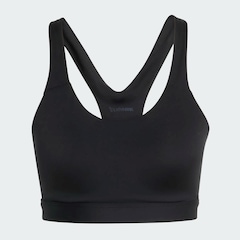 Top adidas Esportivo Suporte Alto Optime Essentials Workout Feminino - Foto 2