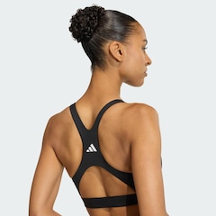 Top adidas Esportivo Suporte Alto Optime Essentials Workout Feminino - Foto 5