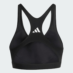 Top adidas Esportivo Suporte Alto Optime Essentials Workout Feminino - Foto 6