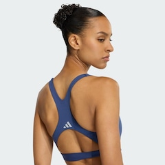 Top adidas Esportivo Suporte Alto Optime Essentials Workout Feminino - Foto 5