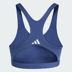 Top adidas Esportivo Suporte Alto Optime Essentials Workout Feminino - Foto 6