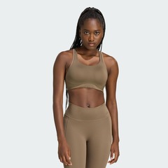 Top adidas Optime High Support Feminino - Foto 3