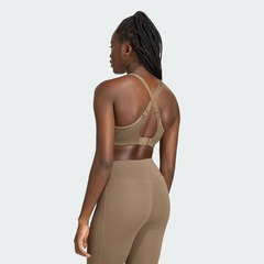 Top adidas Optime High Support Feminino - Foto 4