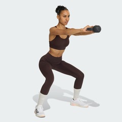 Top adidas Optime High Support Feminino - Foto 4