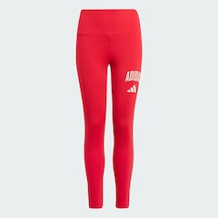 Calça Legging Adidas Seasonals Collegiate Typography Infantil - Foto 2