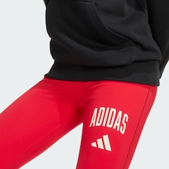 Calça Legging Adidas Seasonals Collegiate Typography Infantil - Foto 5