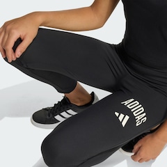 Calça Legging Adidas Seasonals Collegiate Typography Infantil - Foto 5