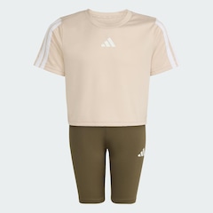 Conjunto adidas Train 3 Listras Essentials Infantil - Foto 2