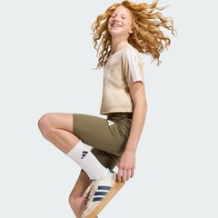 Conjunto adidas Train 3 Listras Essentials Infantil - Foto 5