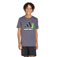Camiseta Adidas Minecraft Infantil - Foto 1