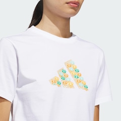 Camiseta Adidas Umbrellas Big Logo  Feminina - Foto 5