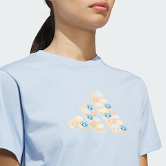 Camiseta Adidas Umbrellas Big Logo  Feminina - Foto 5