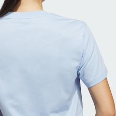 Camiseta Adidas Umbrellas Big Logo  Feminina - Foto 6