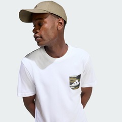 Camiseta adidas Camo Woven Pocket Masculina - Foto 5