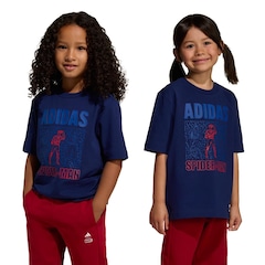 Camiseta Infantil Adidas Marvel Homem-Aranha - Foto 1