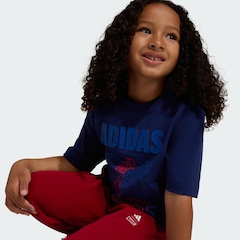 Camiseta Infantil Adidas Marvel Homem-Aranha - Foto 7