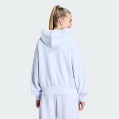 Blusão com Capuz adidas Soft Lux Fecho Zíper Feminino - Foto 3