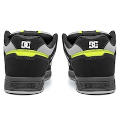 Tênis Unissex DC Stag Black Grey Lime - Foto 3
