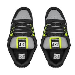 Tênis Unissex DC Stag Black Grey Lime - Foto 4