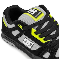 Tênis Unissex DC Stag Black Grey Lime - Foto 6