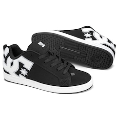 Tênis Unissex DC Shoes Court Graffik IMP Stencil - Foto 2