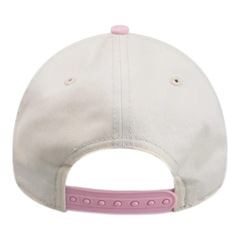 Boné Masculino New Era 940A-Frame 2tone Los Angeles Dodgers Off White Aba Curva - Foto 4