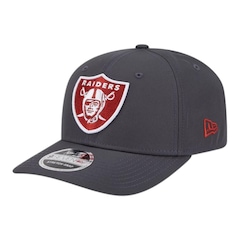 Boné Masculino New Era 970ss Prolite Las Vegas Raiders Aba Curva - Foto 1