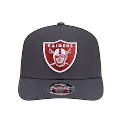Boné Masculino New Era 970ss Prolite Las Vegas Raiders Aba Curva - Foto 2