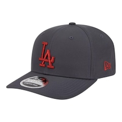 Boné Masculino New Era 970ss Prolite Los Angeles Dodgers Aba Curva - Foto 1