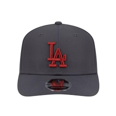 Boné Masculino New Era 970ss Prolite Los Angeles Dodgers Aba Curva - Foto 2